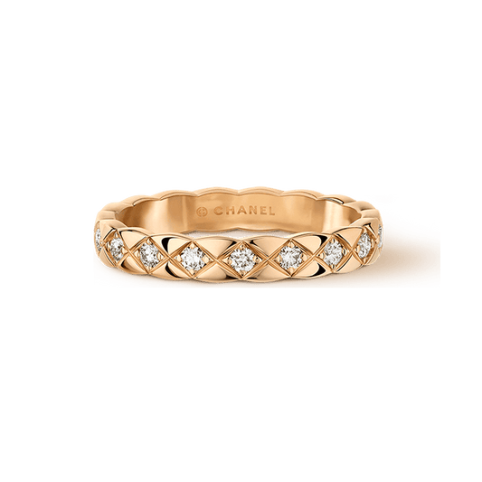 18K CC Coco Crush Mini Diamonds Ring