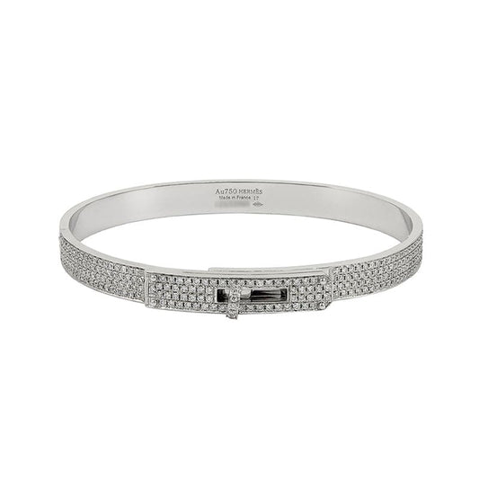 18K White Gold Kelly Diamonds H Bracelet