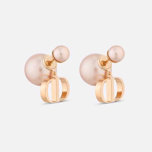 18K Tribales Pink Pearl Earrings