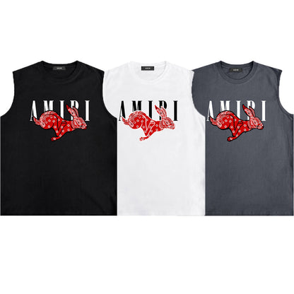 Amiri style vest