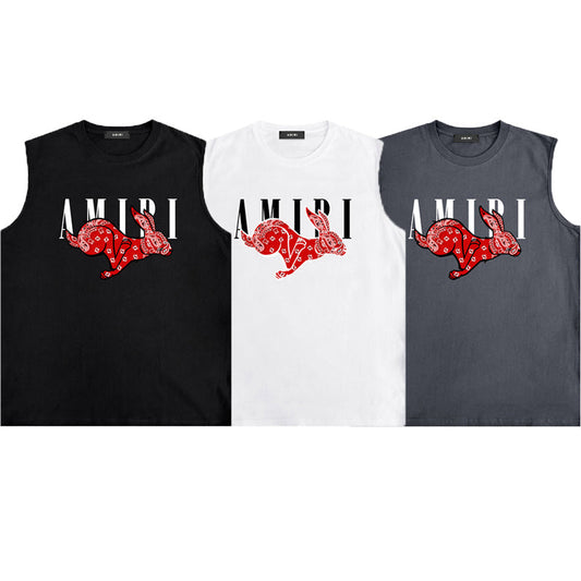 Amiri style vest