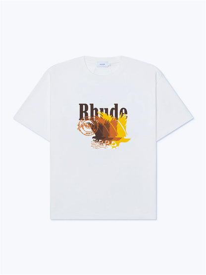 SOLLSALE-RHUDE fashion T-shirt