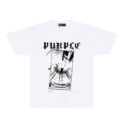 PURPLE  fashion T-shirt