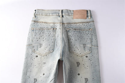 PURPLE  Fashion Jeans 9127