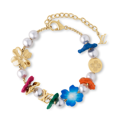 18K Louis Surfin' Flower Bracelet