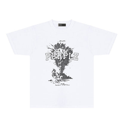 PURPLE  fashion T-shirt