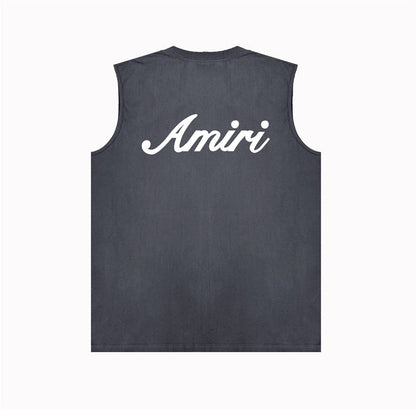 Amiri style vest