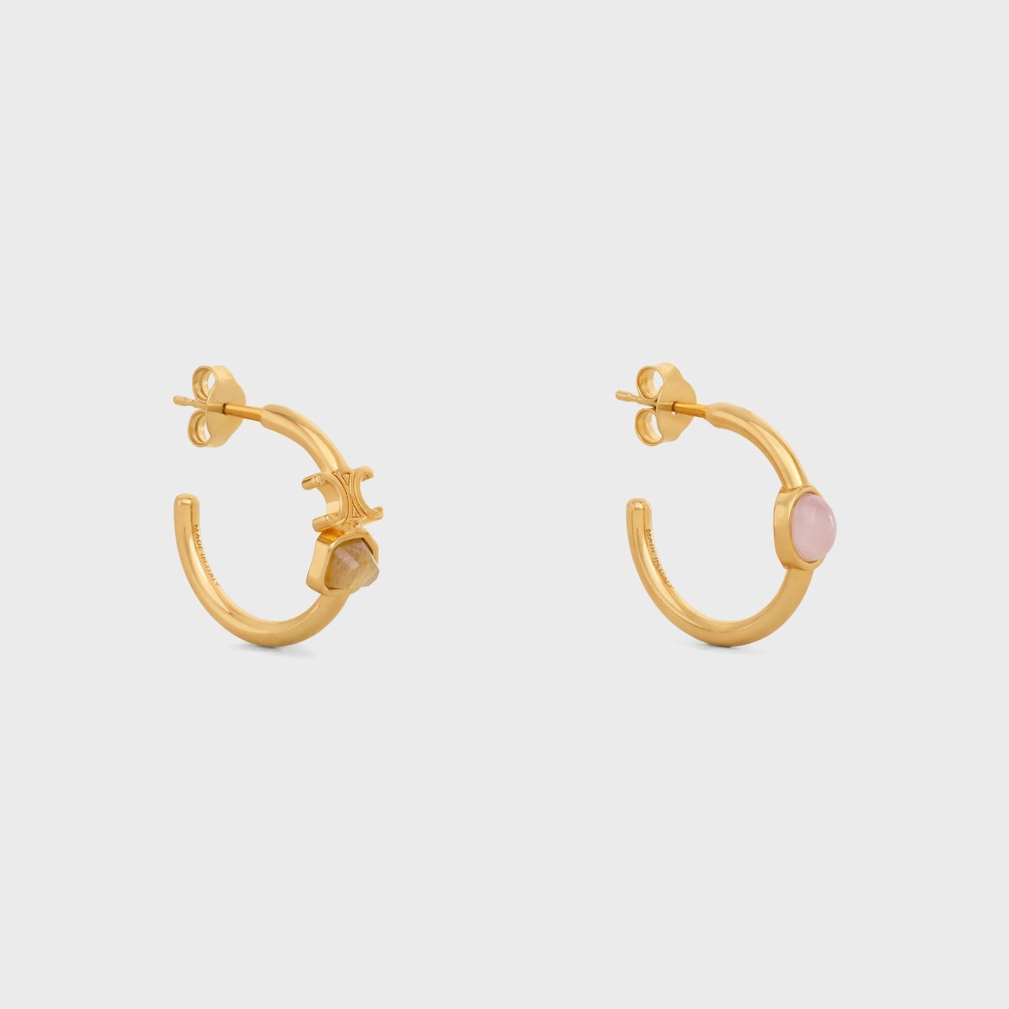 18K Triomphe Indie Hoops Earrings