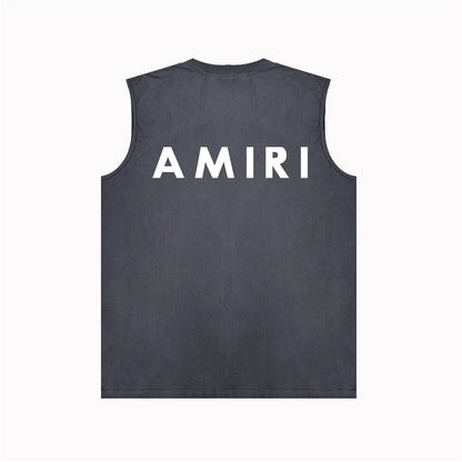 Amiri style vest