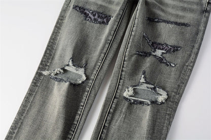 PURPLE  Fashion Jeans 9068
