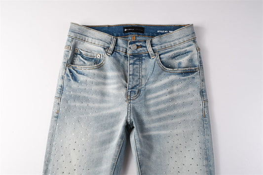 PURPLE  Fashion Jeans 9119