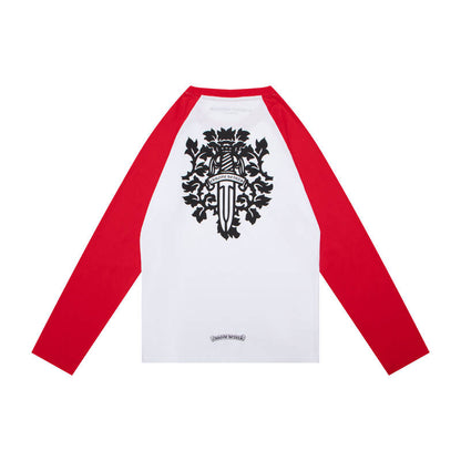 CHROME-HEARTS Men's Long-Sleeve T-shirt Sweatshirt K9001