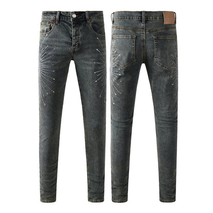 PURPLE  Fashion Jeans 9122