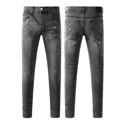 PURPLE  Fashion Jeans 9123