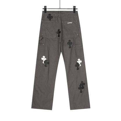 Chrome-Hearts NEW Pants 8165