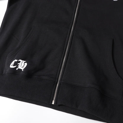 Chrome-Hearts Hoodie - Black Street Style Embroidered Sweatshirt 851
