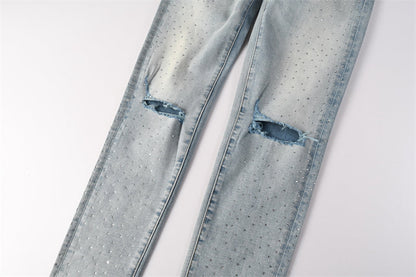 PURPLE  Fashion Jeans 9119