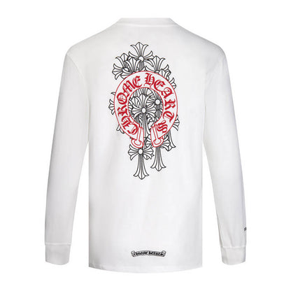 CHROME-HEARTS Men's Long-Sleeve T-shirt Sweatshirt K8006
