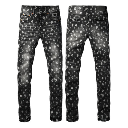 PURPLE  Fashion Jeans 9112