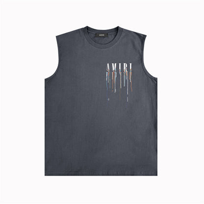 Amiri style vest
