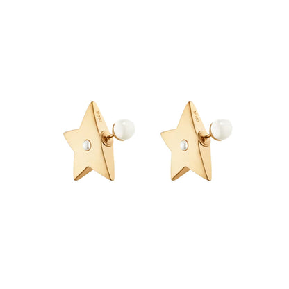 18K CD Tribales Star Earrings