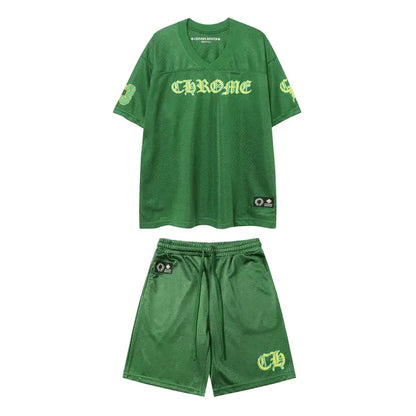 CHROME-HEARTS Matty Boy  Mesh Stadium Jersey 9996