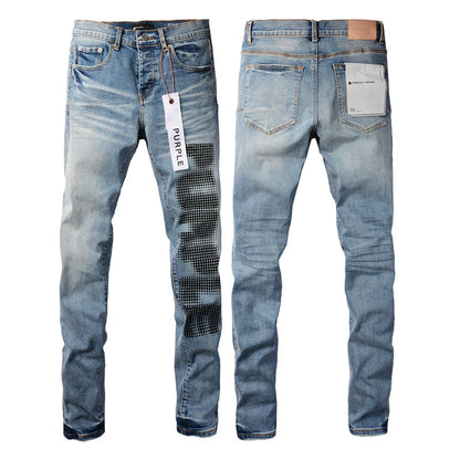 PURPLE  Fashion Jeans 9052