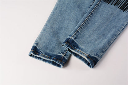 PURPLE  Fashion Jeans 9052