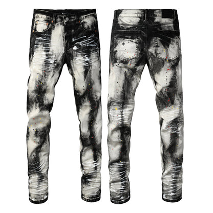 PURPLE  Fashion Jeans 9111