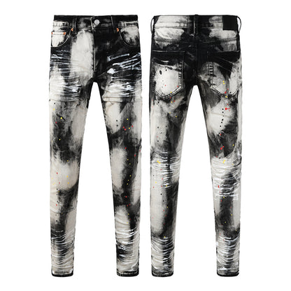 PURPLE  Fashion Jeans 9111