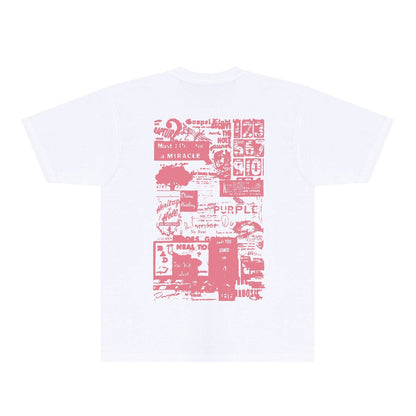 PURPLE  fashion T-shirt