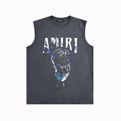 Amiri style vest