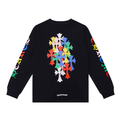 CHROME-HEARTS Men's Long-Sleeve T-shirt Sweatshirt K8003