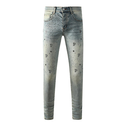 PURPLE  Fashion Jeans 9127
