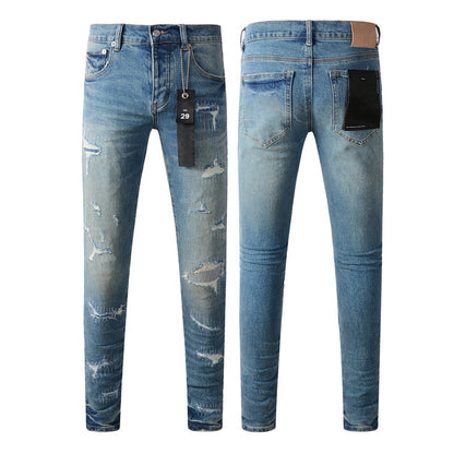 PURPLE  Fashion Jeans 9073