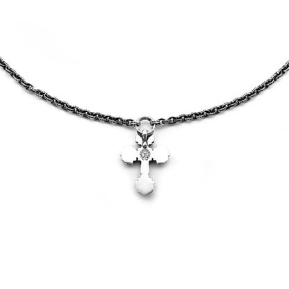 Chrome-Hearts Paperchain Necklace With Dagger Pendant