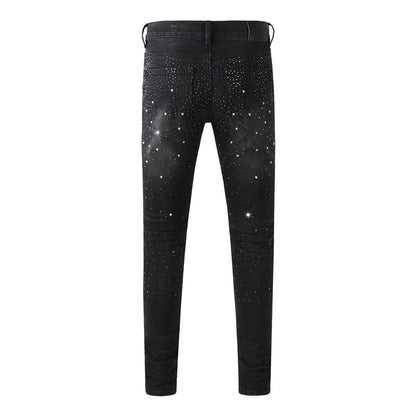 PURPLE  Fashion Jeans 9130