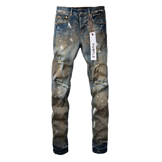 PURPLE  Fashion Jeans 9012