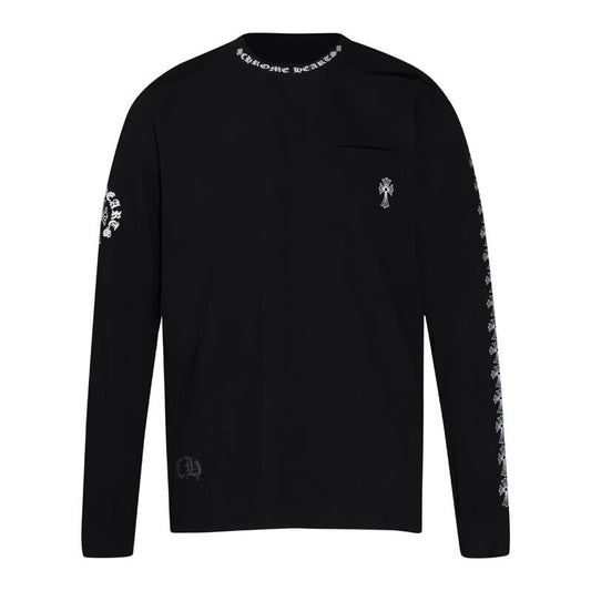 CHROME-HEARTS Men's Long-Sleeve T-shirt Sweatshirt K9010
