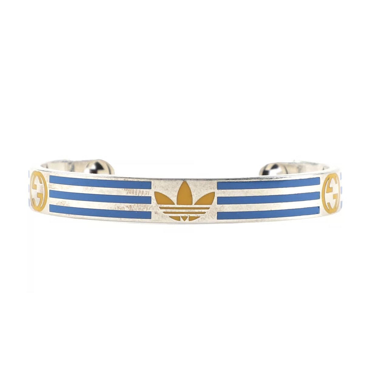 GG x Adidas Cuff Blue Bracelet
