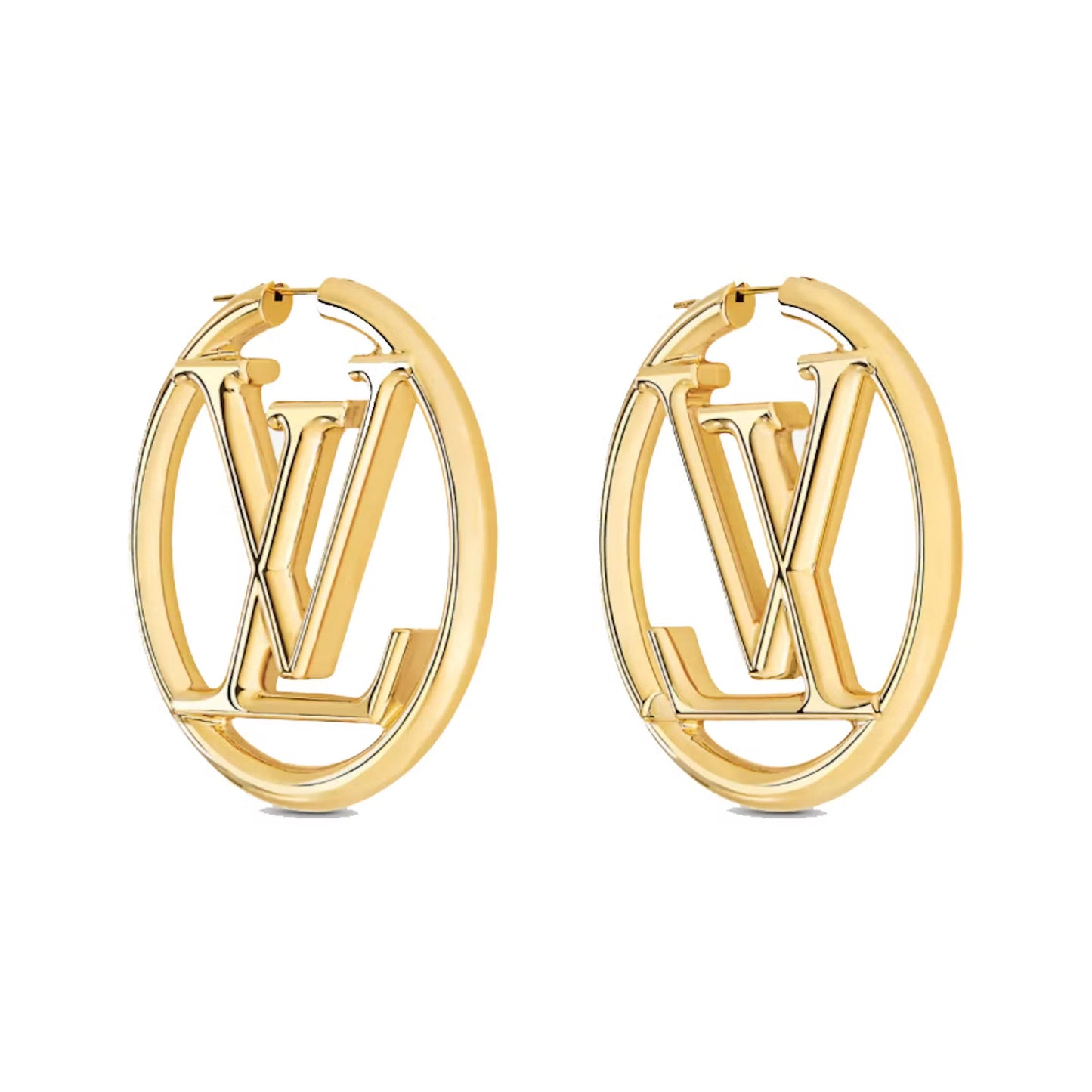 18K Louis Louise Hoop Earrings