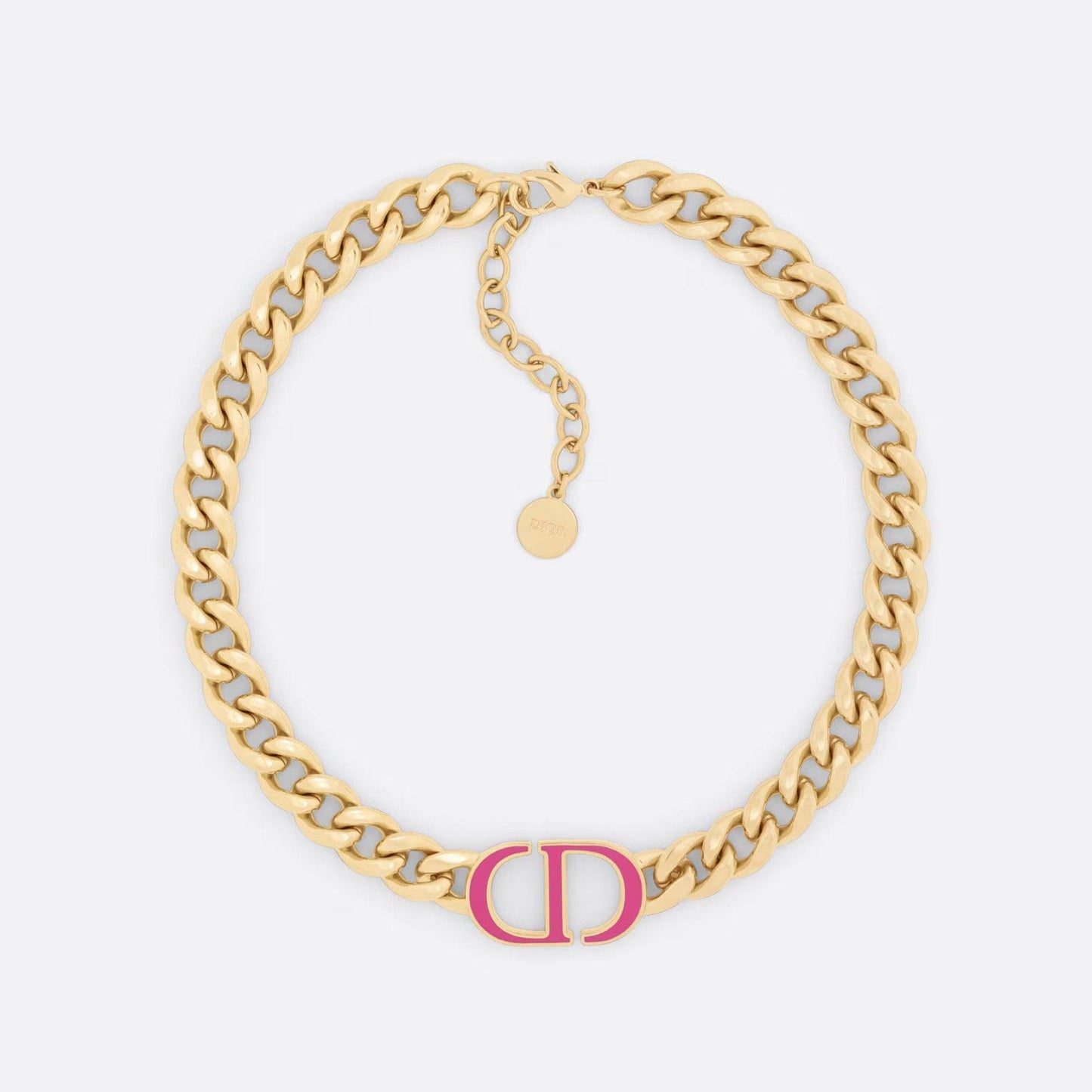18K CD 30 Montaigne Pink Choker Necklace