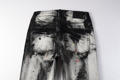 PURPLE  Fashion Jeans 9111
