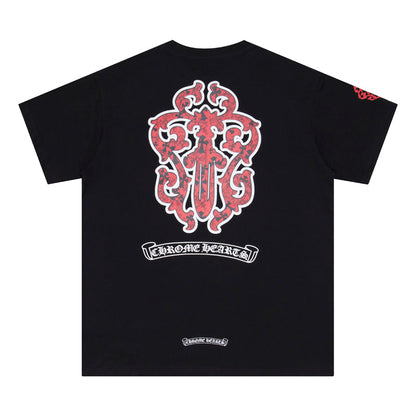 Luxury Chrome-Hearts New T-shirt  6049