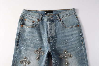 PURPLE  Fashion Jeans 5098