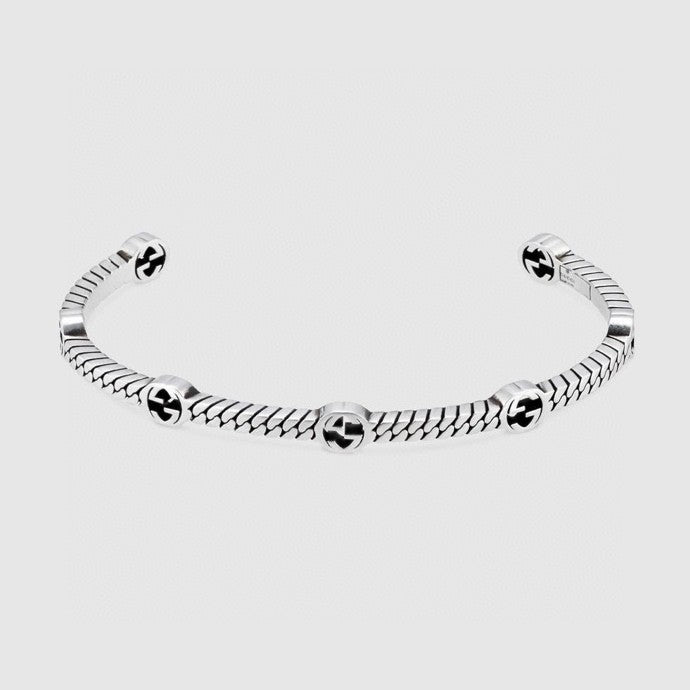 Double G Thin Interlocking G Bracelet