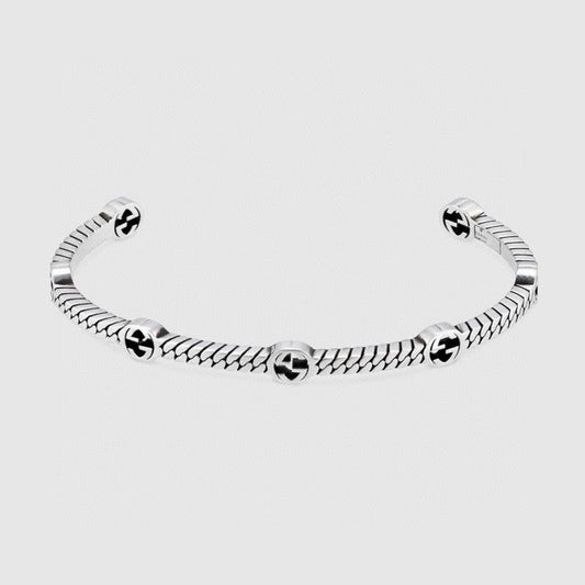 Double G Thin Interlocking G Bracelet