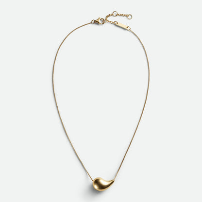 18K BV Drop Pendant Necklace