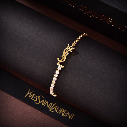 18K Saint Diamond Chain Bracelet