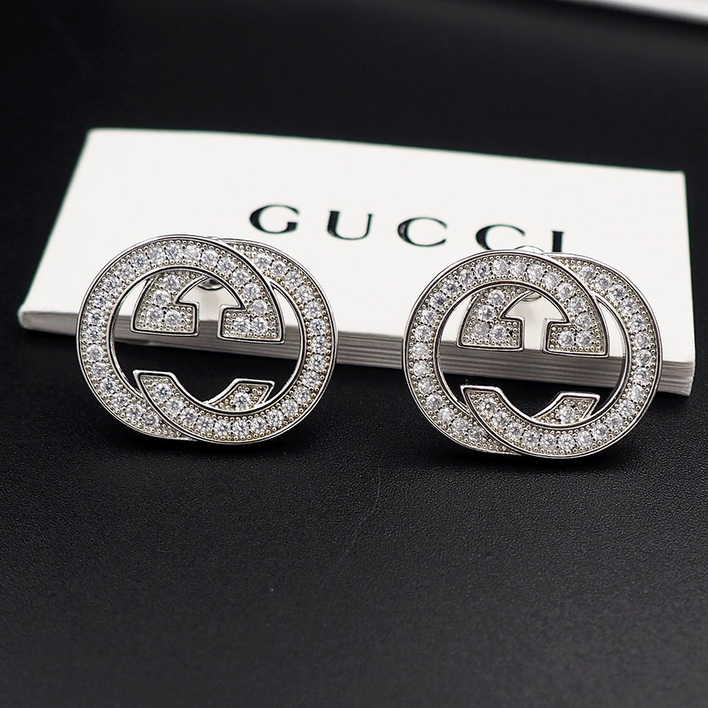 18K GG Diamonds Earrings
